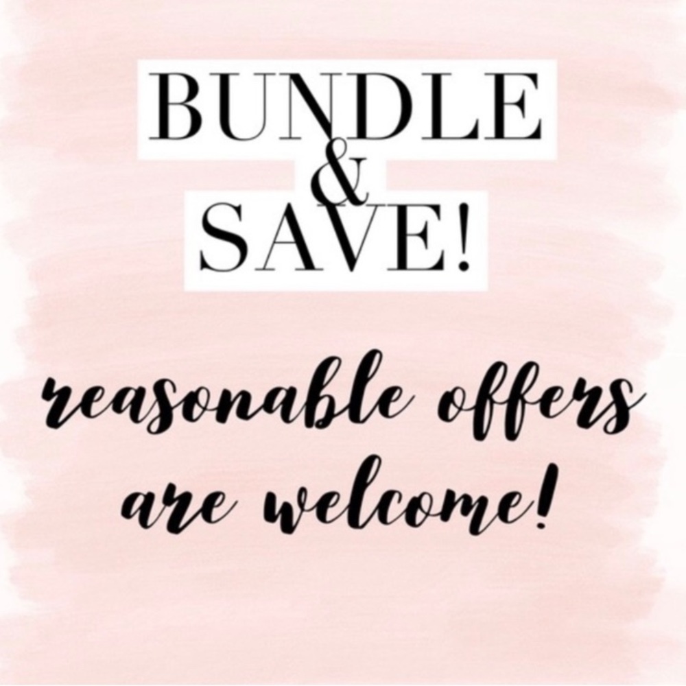 Reasonable offers are welcomed